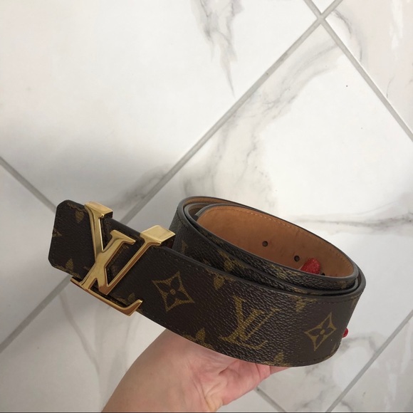 Louis Vuitton monogram brown unisex belt - Picture 8 of 8